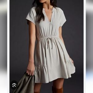 NWOT Grey State Sherry Mini Dress By Anthropolgie